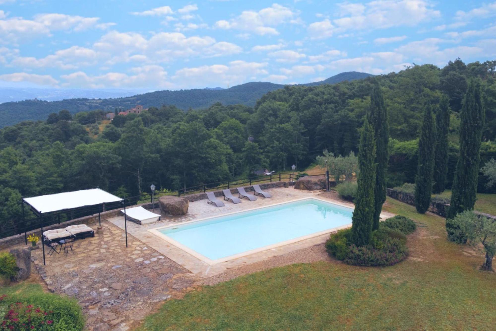 Villa Elisa - Private Pool & Airco Near Reschio Castle Lugnano エクステリア 写真